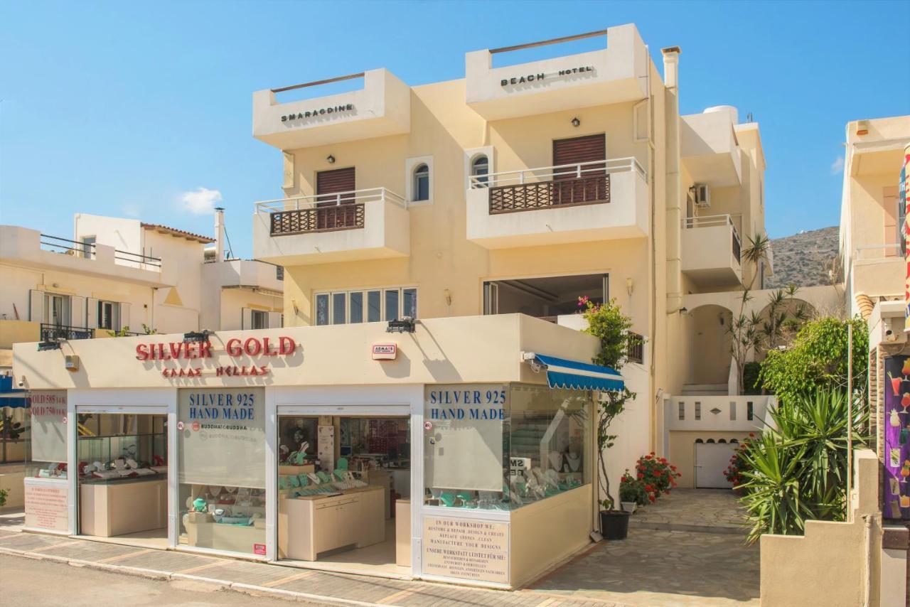 Smaragdine Beach Hotel Stalida Extérieur photo